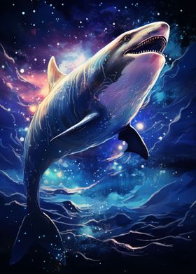 Cosmic Dolphin Fantasy