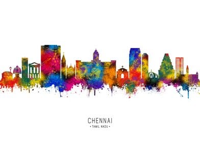 Chennai Tamil Nadu Skyline