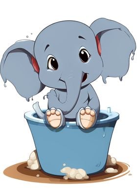 Elephant Toilet Bowl