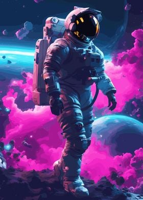 space  astronaut man