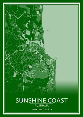 Sunshine Coast Green Map