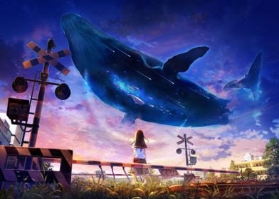 Dreaming whale