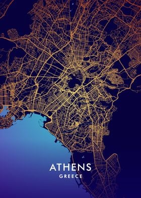 Athens Map