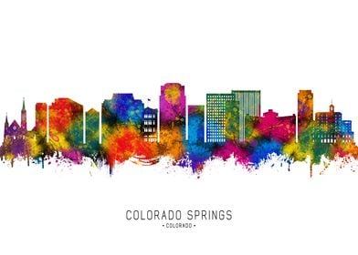 Colorado Springs Skyline