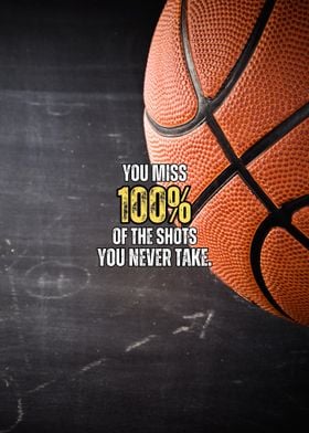 Basketball Motivate Quote
