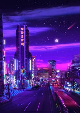 Tokyo Cyberpunk City