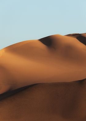 High sand dune