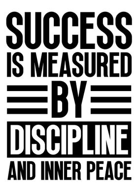 Discipline Success Quote