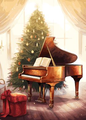 Piano Christmas Tree
