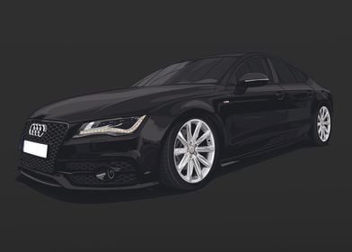 Audi A7 C7 Black