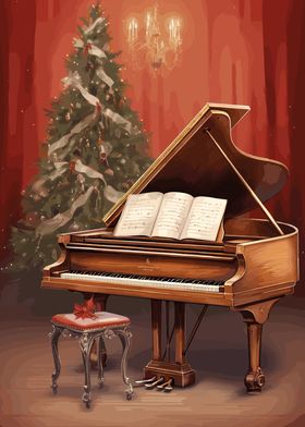 Piano Christmas Tree