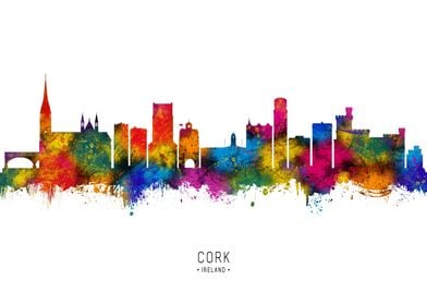 Cork Ireland Skyline