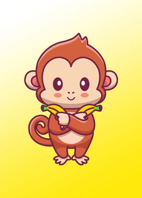 cute monkey 