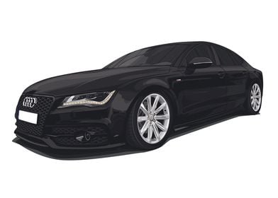 Audi A7 C7 Black