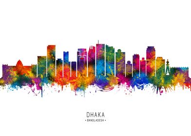 Dhaka Bangladesh Skyline