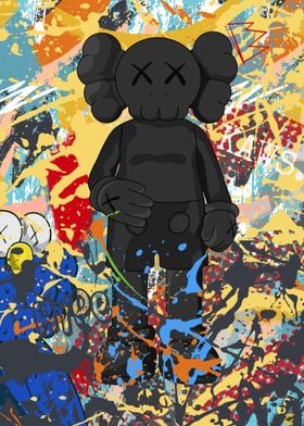 Kaw Kaws Bearbrick