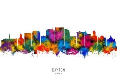 Dayton Ohio Skyline