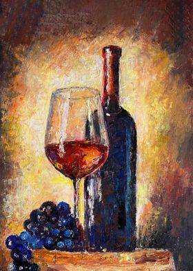 Wine Bar drink painting