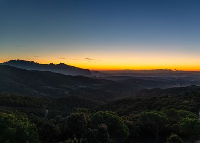 Montserrat before sunrise