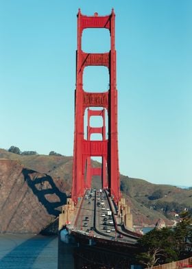 The Golden Gate aligned