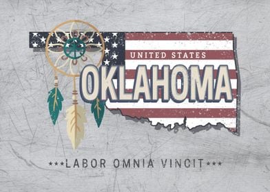 Oklahoma Map United States