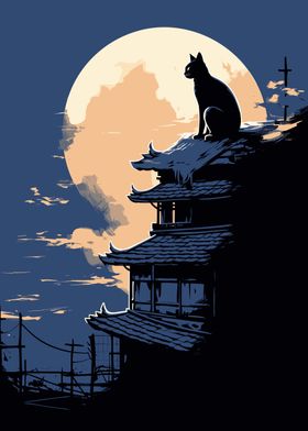 The Moon Night Cat Japan