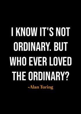 Alan Turing Quote 