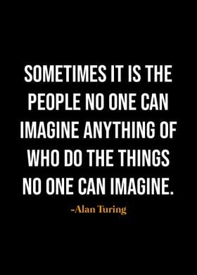 Alan Turing Quote