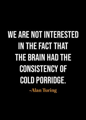 Alan Turing Quote 