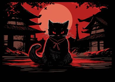 The Moon Night Cat Japan