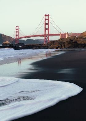 Baker Beach and bridge