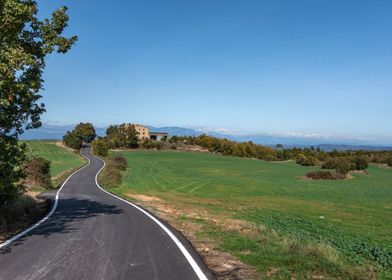 A countryside road