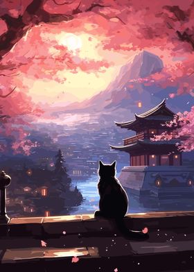 The Moon Night Cat Japan