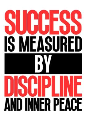 Discipline Success Quote