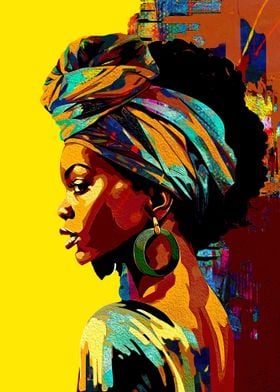 traditional african woman 