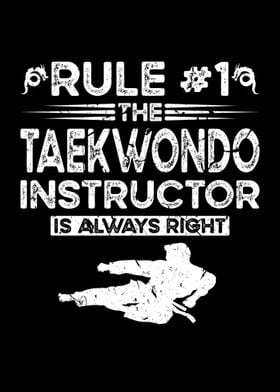 Taekwondo Instructor Men