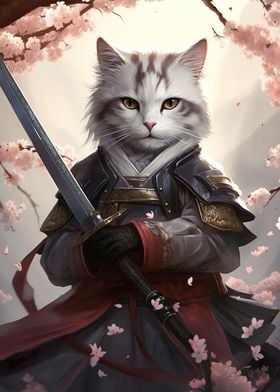 Samurai Cat