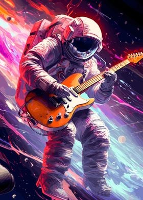 Galactic Astronaut Guitar