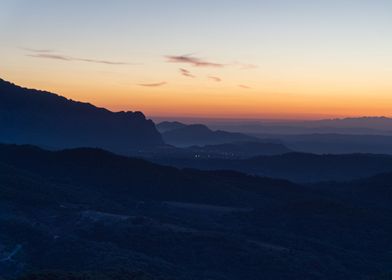 Montserrat before sunrise 