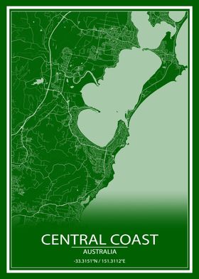 Central Coast Green Map