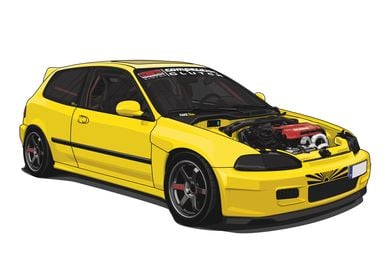 Honda Civic EG6 Tuning