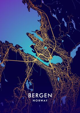 Bergen Map