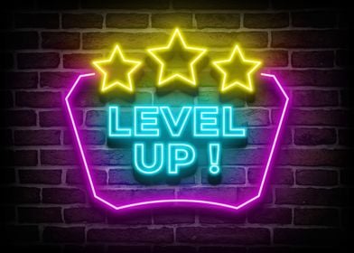 Level Up Neon