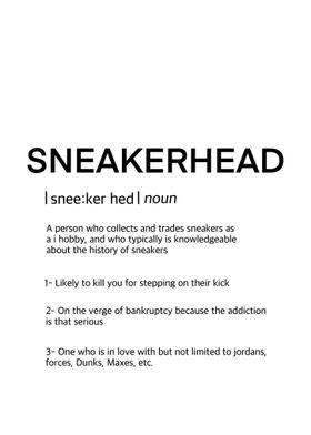 Sneakerhead 