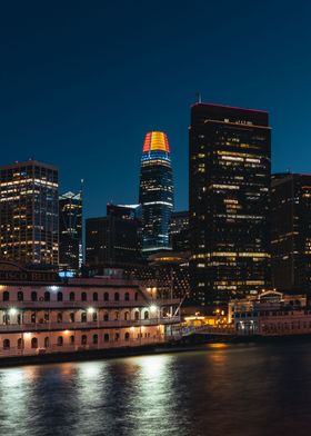 San Francisco at night