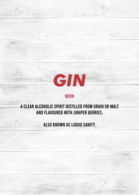 gin funny definition