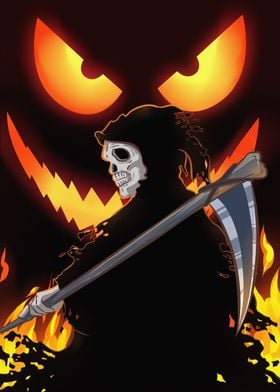 Grim Reaper x Pumpkin
