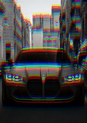 CAR GLITCH ART