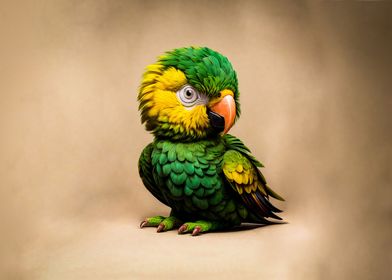 Baby Amazon Parrot