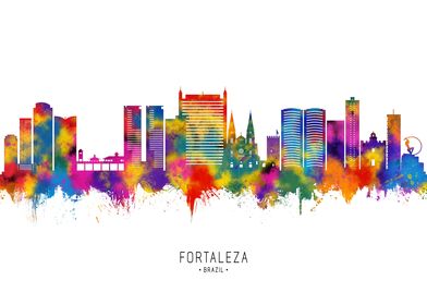 Fortaleza Brazil Skyline